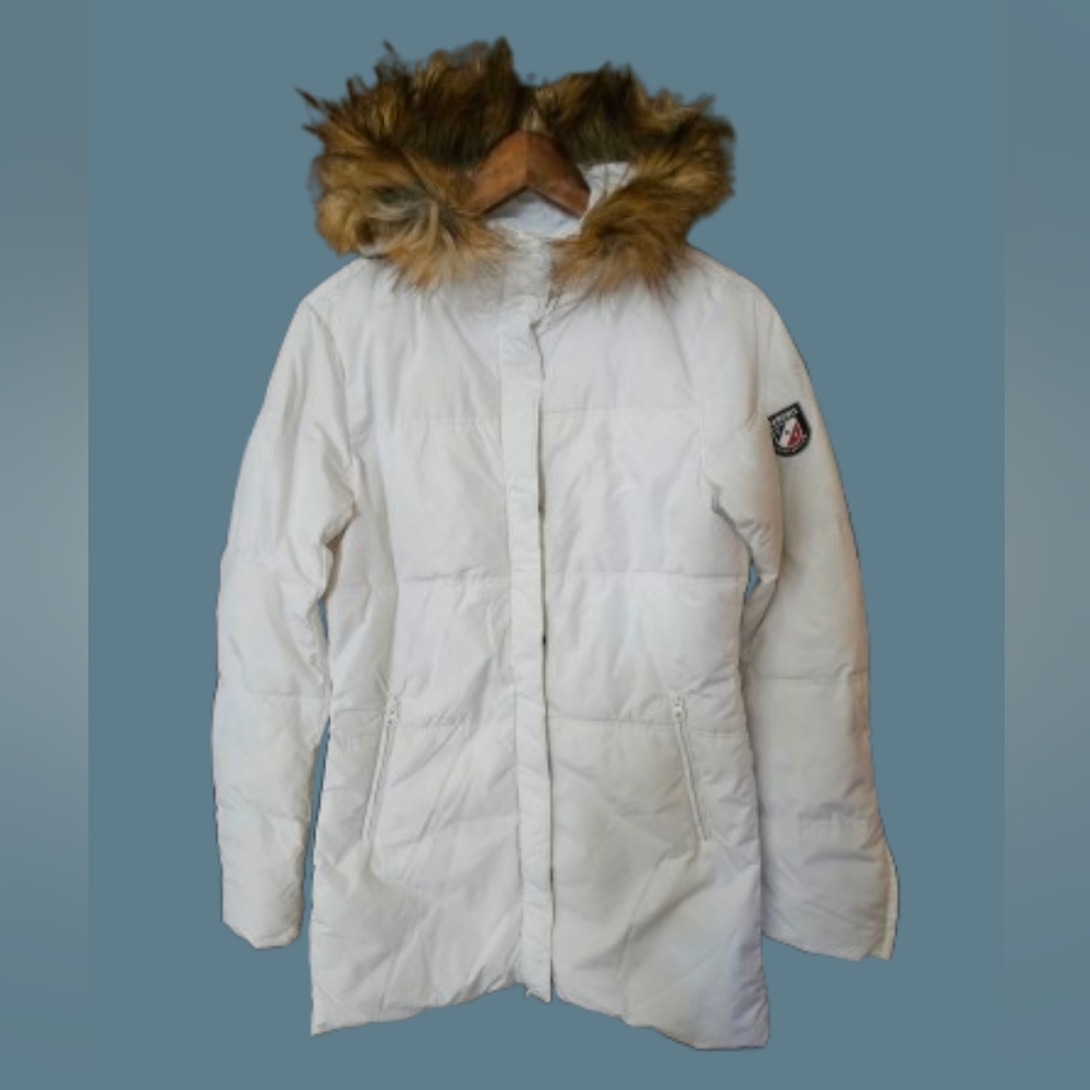 NWT Chamonix Women's Long Parka Full Zip Hooded
